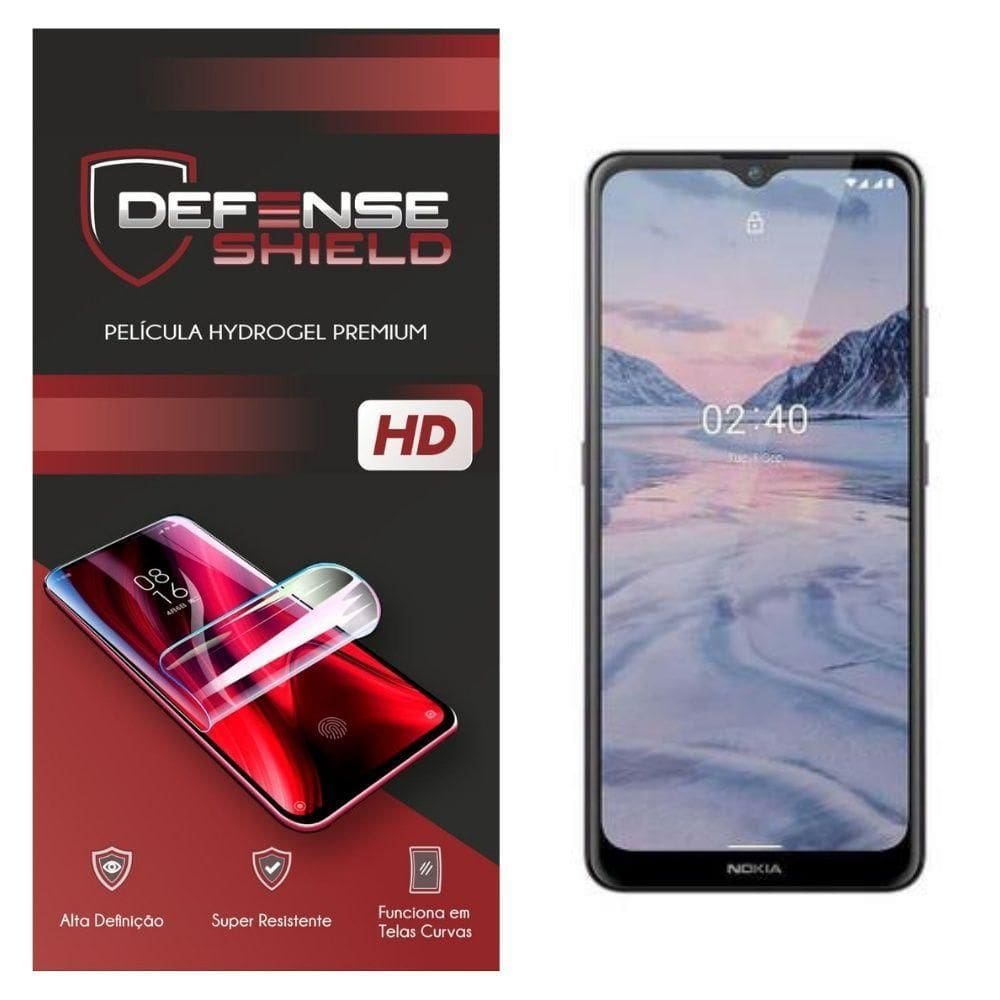 Pelicula Hydrogel Premium Proteção Frente + Verso Para Nokia 2.4 Defense Shield
