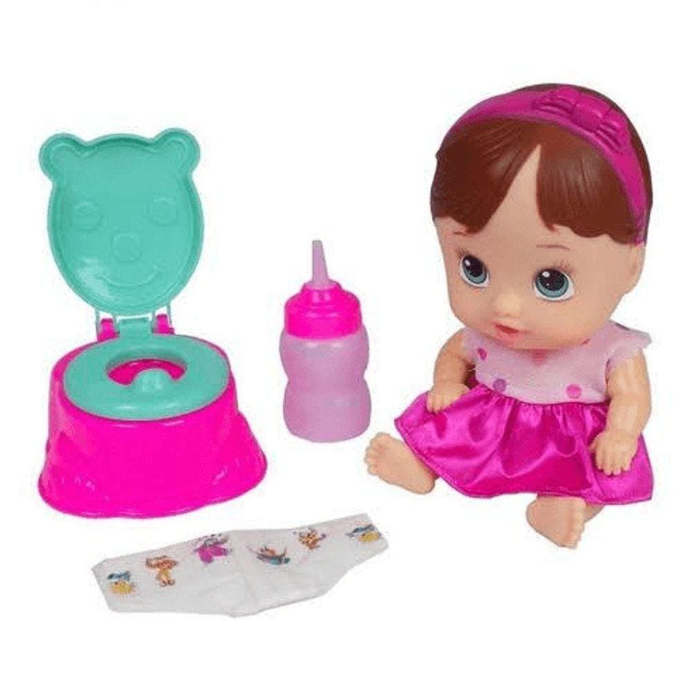 Boneca Little Dolls Faz Xixi - Divertoys
