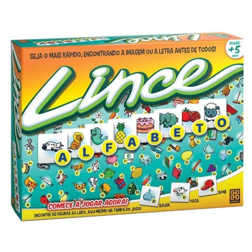Jogo Lince Alfabeto - Grow