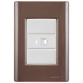 Cj Tomada Rj45 Rj 45 Ethernet Giz Café Tramontina Completo Pronto Tramontina