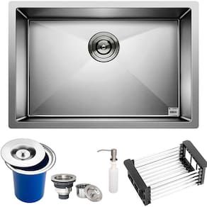 Cuba Quadrada Inox 304 Gourmet 6040 Lixeira 5L e Acessórios - EC343