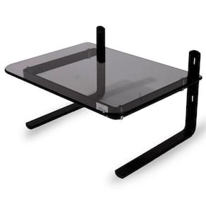 Suporte para Monitor Reliza Office - Base de Vidro Fumê