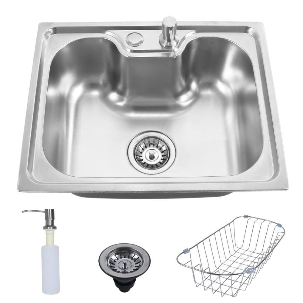 Cuba Cozinha Gourmet Inox Com Acessórios 50x40 Cm Cor Prata