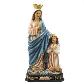 Imagem Nossa Senhora do Caravaggio Importada Resina 33 cm