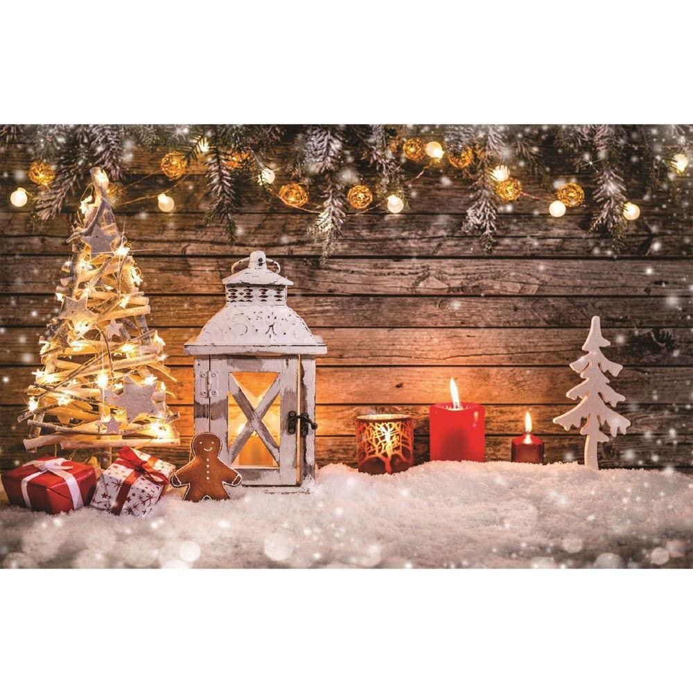 Fundo Fotográfico Em Tecido Natal 2,20X1,50