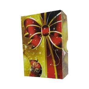 Caixa De Natal 6 Brigadeiros - Modelo 1 - Kit 25Und