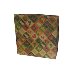 Caixa De Natal 9 Brigadeiros - Modelo 7 - Kit 25 Unidades