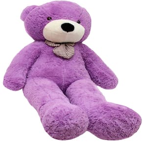 Urso Lilás Pelúcia Macia Gigante 140cm 1,4 Mt Namorada Natal