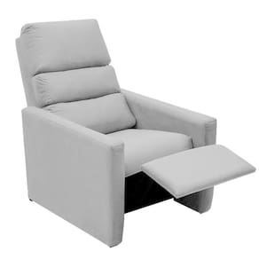 Poltrona do Papai Reclinável Ravena Sintético Branco - Speciale Home