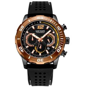 Relógio Esportivo Masculino De Silicone A Prova D`água Luminoso