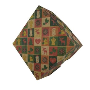 Caixa De Natal 4 Brigadeiros - Modelo 7 - Kit 25 Unidades