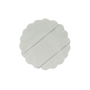 Tapetinhos Branco Fundo Rendado Para Doces 11 Cm. C/ 100 Un.