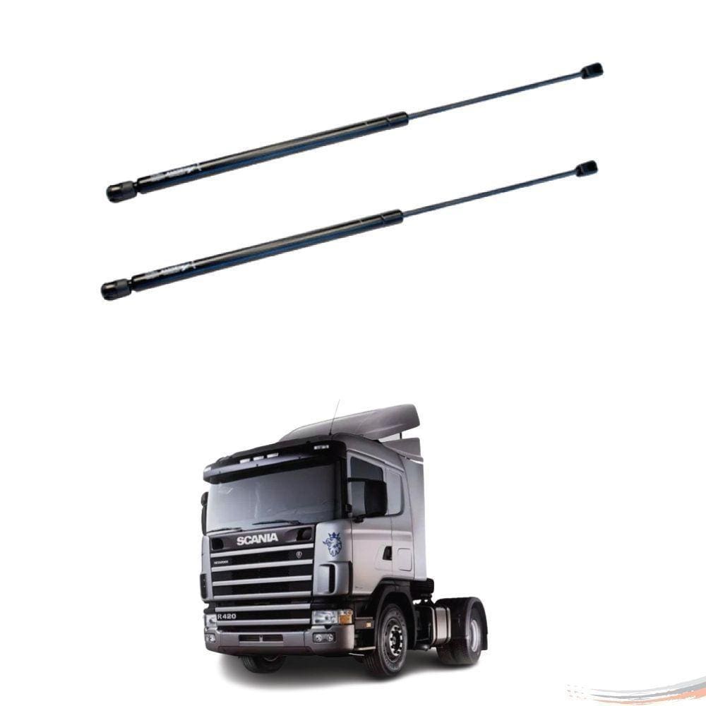 Par Amortecedor Grade Do Capô 78,4 Cm X 43 Cm Scania Série 4
