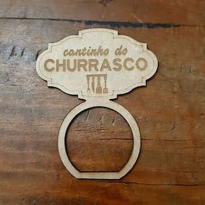 Porta Guardanapo Lovely MDF Cantinho Do Churrasco
