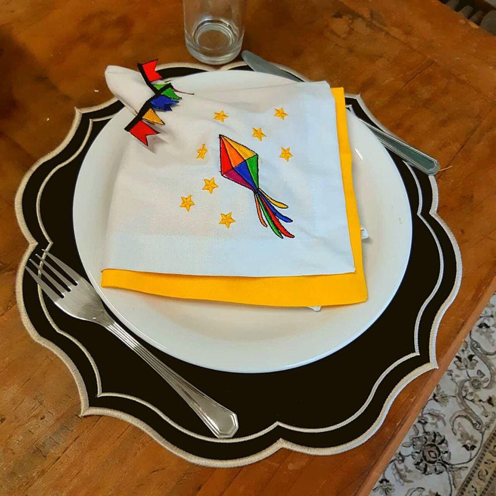 Kit De Mesa Posta Completo - Cai Cai Balão 2Un