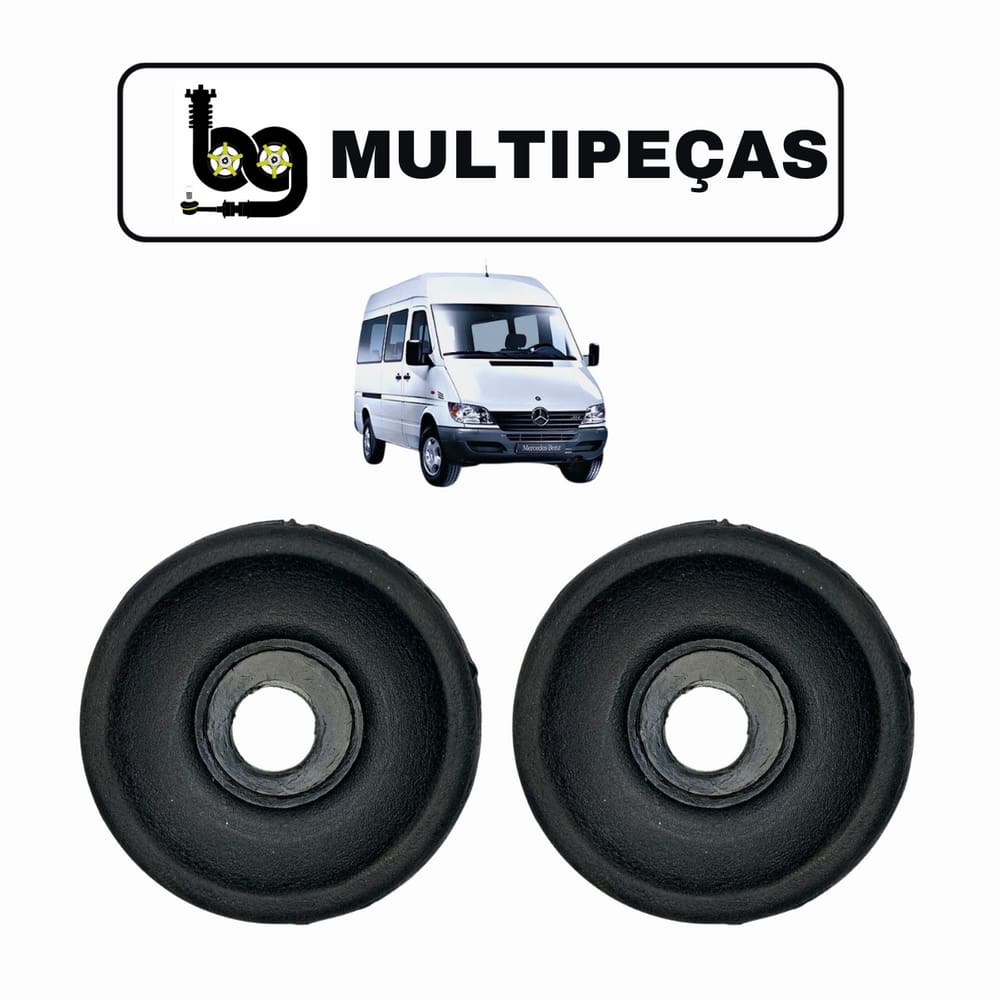 Par Coxim Superior Amortecedor Mercedes Benz Sprinter 1997 A 2007 Dianteiro