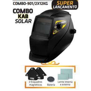 Mascara De Solda Automática Kab Solar C/ Acessórios Tork
