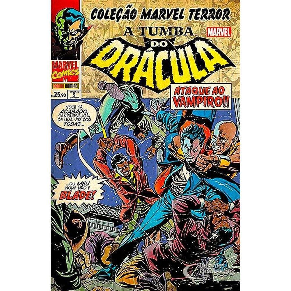Coleção Marvel Terror - Drácula n 5 - Wolfman e Colan