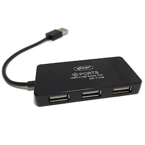 Mini Hub Leitor 4 Portas Usb 2.0 De Uso Simultâneo Knup Kp-t109
