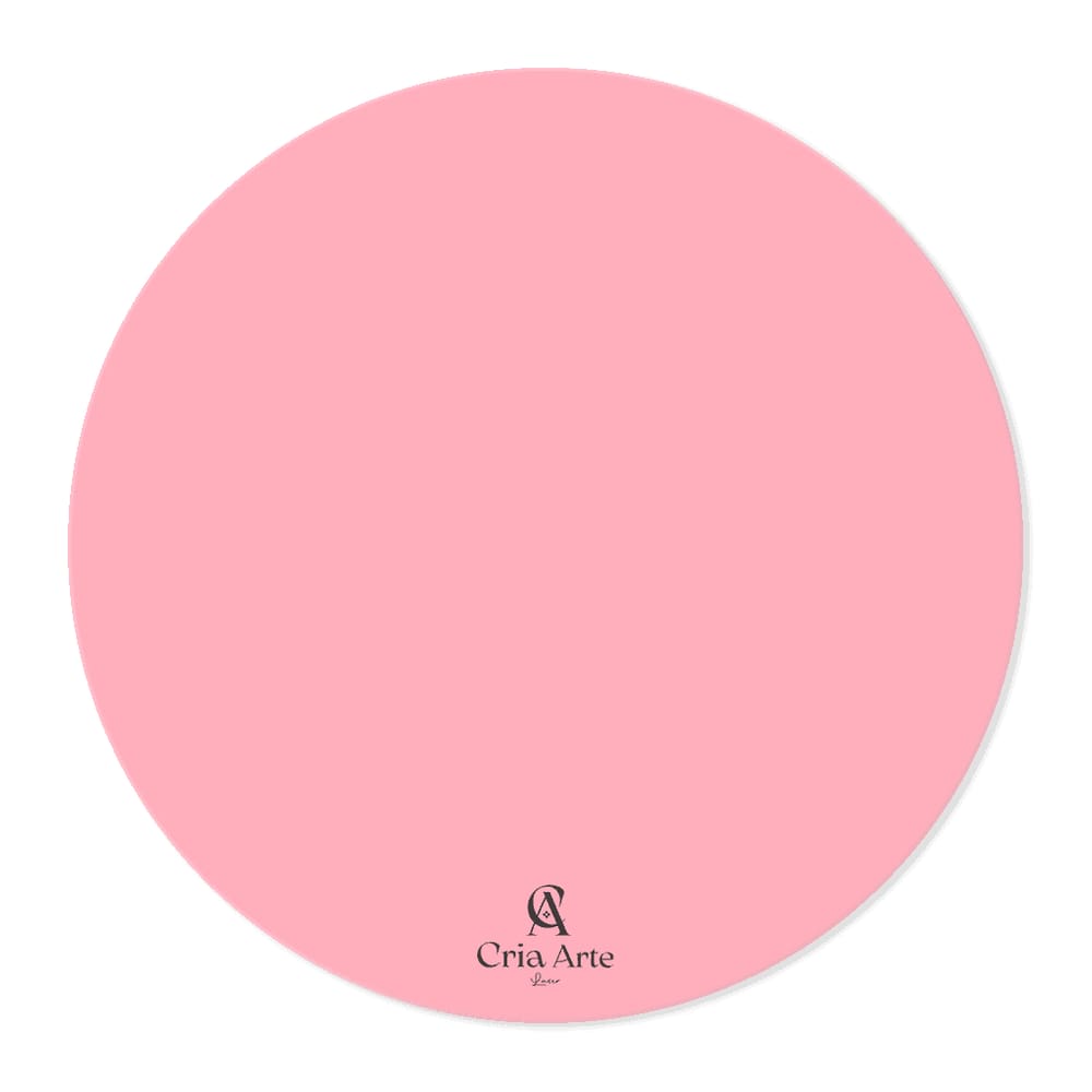 Cake Board Rosa Claro - Cria Arte Laser