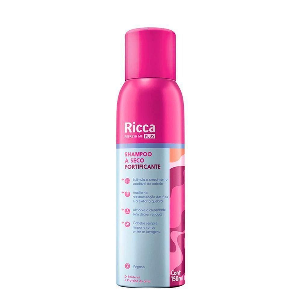 Shampoo A Seco Fortificante 150ml Ricca 2858