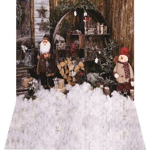 Fundo Fotográfico Newborn Em Tecido Natal 1,50X2,20