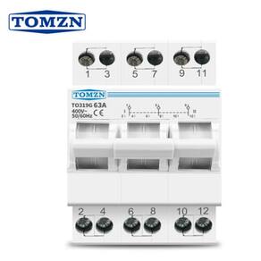 Chave de Transferência Manual 63A 3 Polos Tomzn