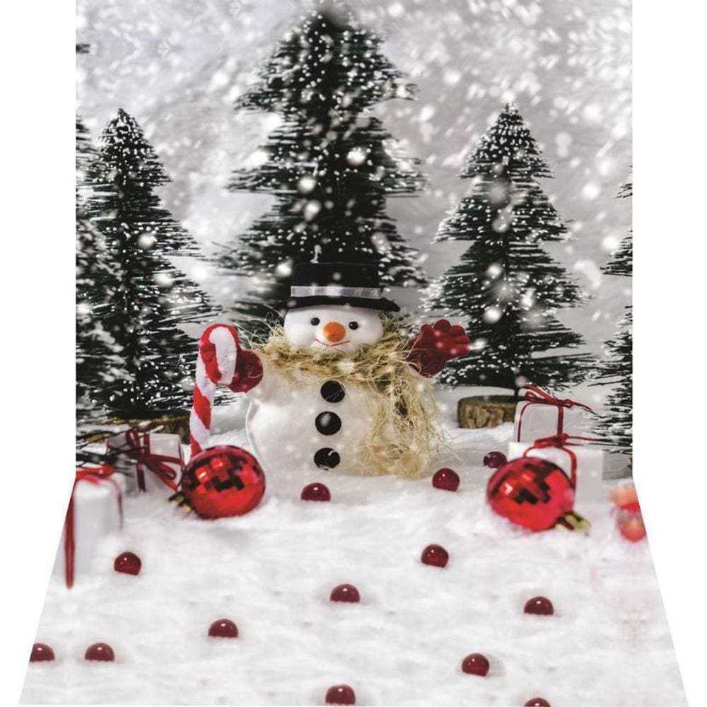 Fundo Fotográfico Newborn Em Tecido Natal 1,50X2,20