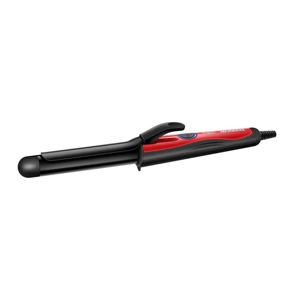 Modelador de Cachos Mondial Infinity EM-12 Cabo Giratório Bivolt Preto e Vermelho