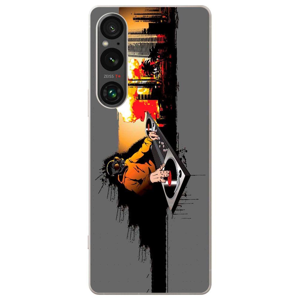 Capa Adesivo Skin264 Verso Para Sony Xperia 1 V 2023