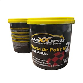 Maxxbrill Massa De Polir Base Agua N2 1KG