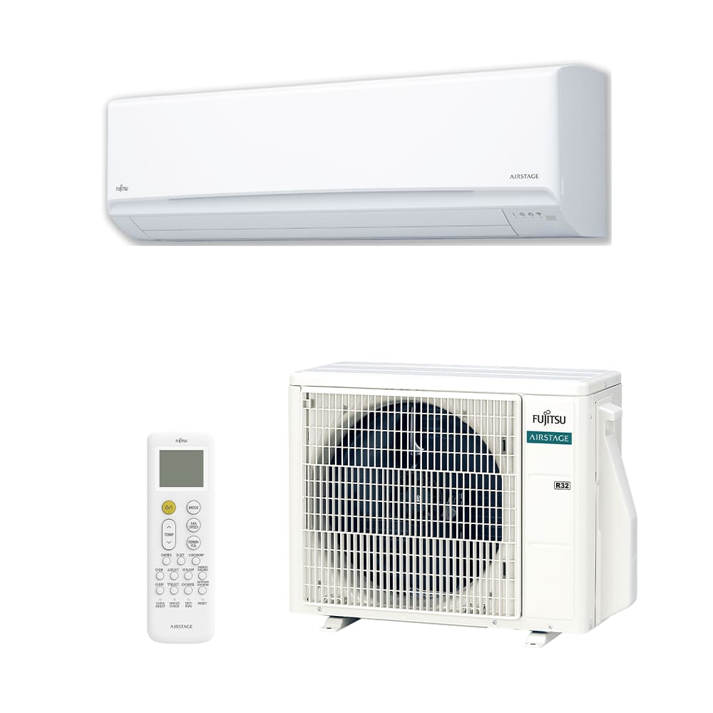 Ar Condicionado Split Hi Wall Fujitsu Inverter Airstage Premium 9.000 Btus Quente e Frio 220v R-32