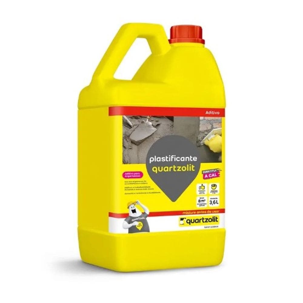 Aditivo Plastificante 3,6L Quartzolit