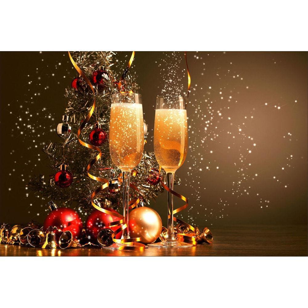 Painel em lona Ano Novo  150x100cm