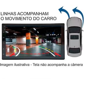 Camera De Ré Roadstar Dinâmica Tipo Borboleta - RS203BR