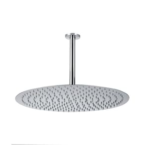 Ducha Chuveiro Redondo De Teto 40Cm Curuá Pingoo.casa - Prata