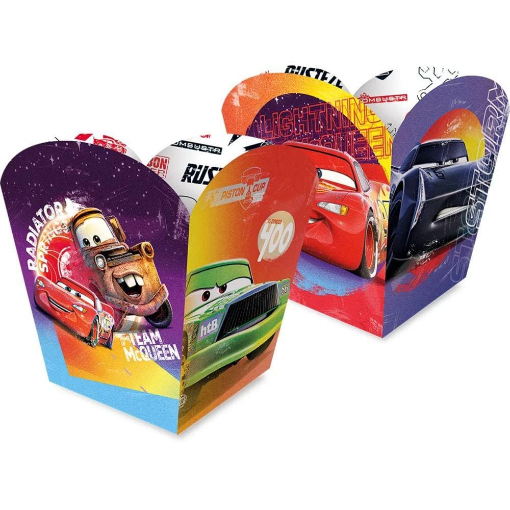Cachepot Carros Com 04 Unidades