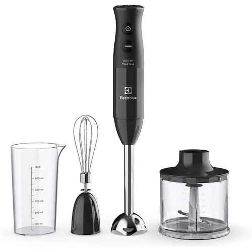 Mixer 3 Em 1 Eib20 Com Haste Em Aço Inox Electrolux 110V Menor preço em Mixer 3 Em 1 Eib20 Com Haste Em Aço Inox Electrolux 110V
