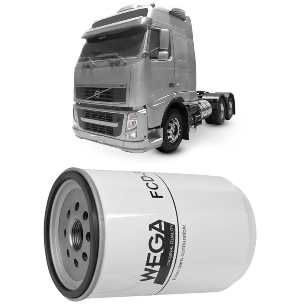 Filtro Separador Racor Volvo FH440 2006 a 2011 Wega FCD30122