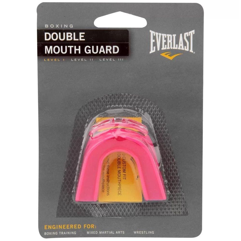 Protetor Bucal Duplo Silicone Everlast Cor Rosa