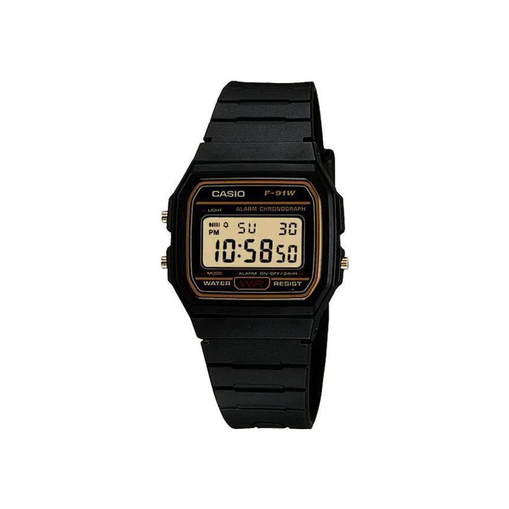 Relógio Unissex CASIO Digital F-91WG-9QDF 3ATM