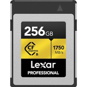 Cartão De Memória Lexar Cfexpress 256Gb Type B Gold 1750Mb/S