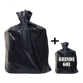 Saco De Lixo 100 Litros Reforçado 100un 60l