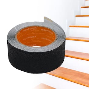 Fita Antiderrapante Autoadesiva 5m x 50mm - PVC Grãos de Óxido