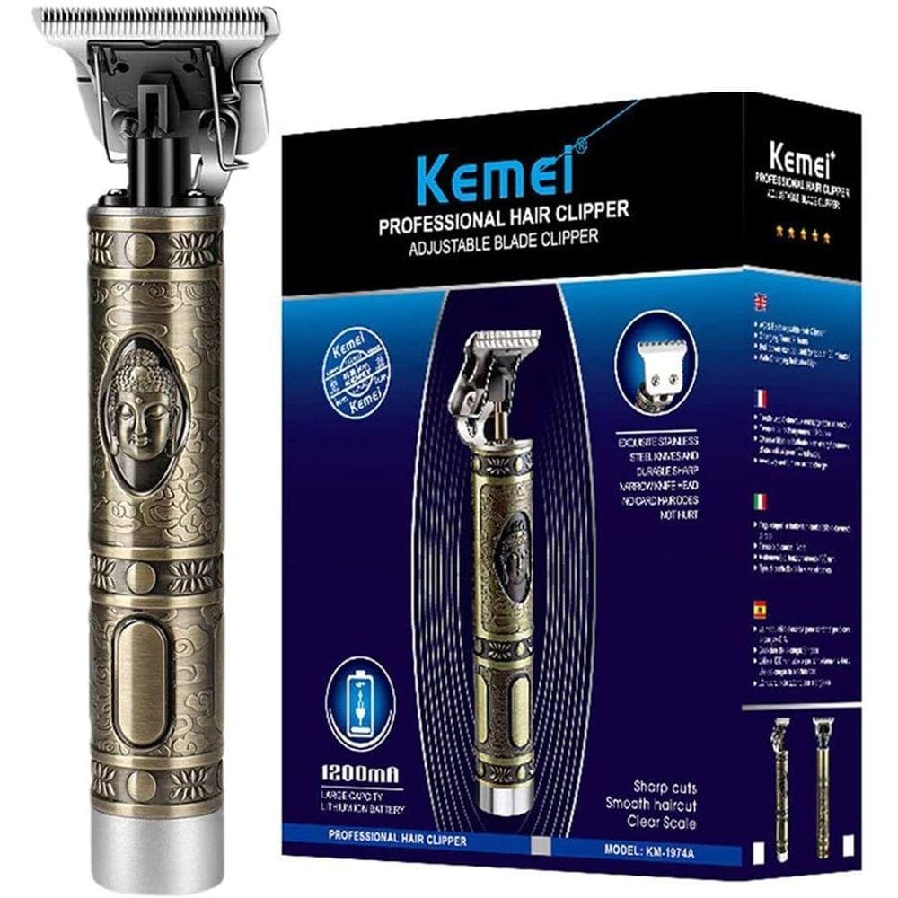 Maquina De Cortar Cabelo Kemei Clipper Casas Bahia