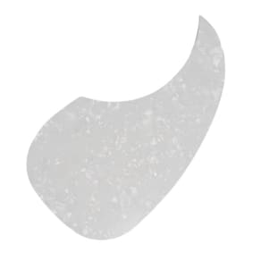 Escudo Violão Gota Premium Adesivo Aged White Ronsani