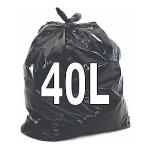 Saco De Lixo 40 Litros Resistente 100 Unidades