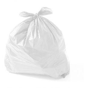 Kit Saco Lixo Branco 34x38 150 Un + 1 Kg Saco Pe 25x35x0,06
