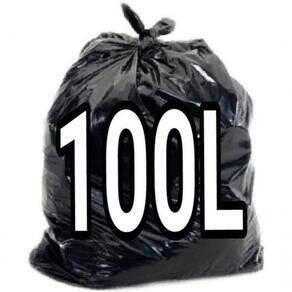 Saco De Lixo 100 Litros Super Reforçado 100un