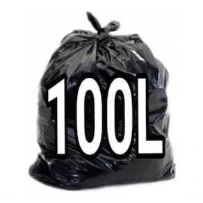 Saco De Lixo 100 Litros Super Resistente Aproxi 2,700kg